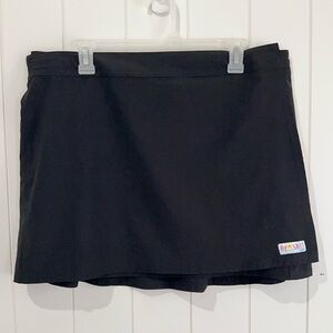 Ripskirt Swim Coverup  wrap skirt size XL Black